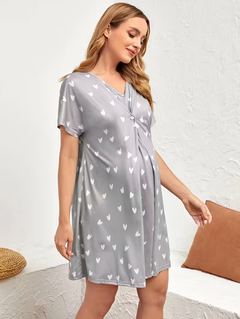 One Size Maternity Gown