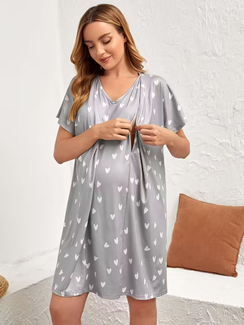 One Size Maternity Gown