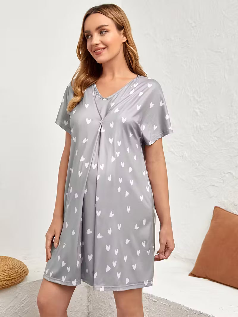 One Size Maternity Gown