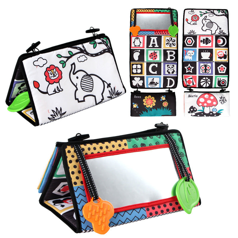 Toy Visual Stimulation Foldable Cloth Book