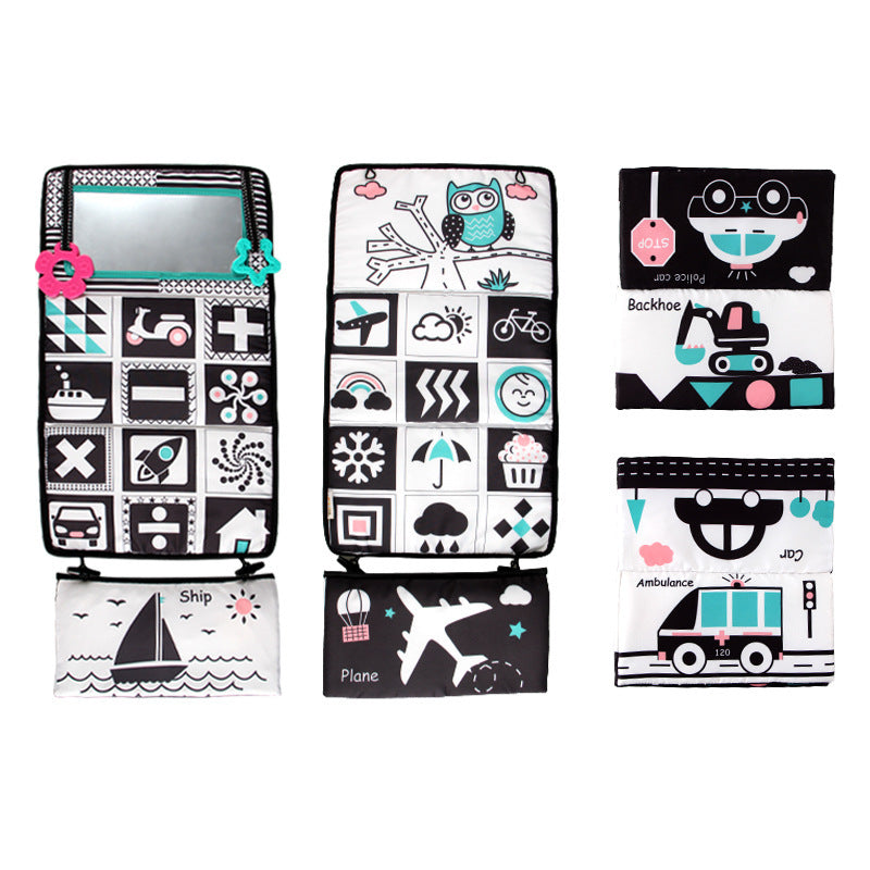 Toy Visual Stimulation Foldable Cloth Book