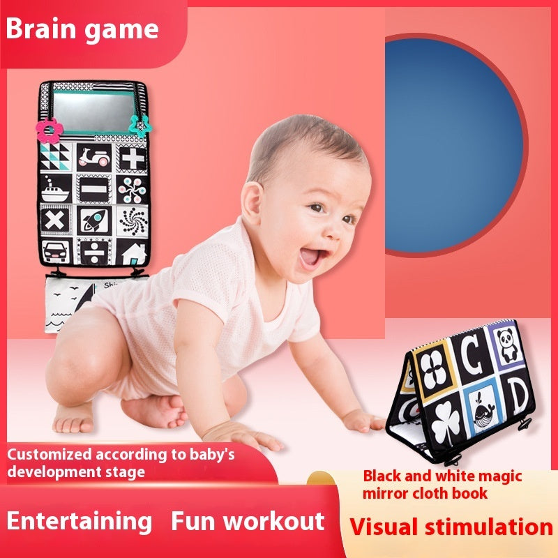 Toy Visual Stimulation Foldable Cloth Book